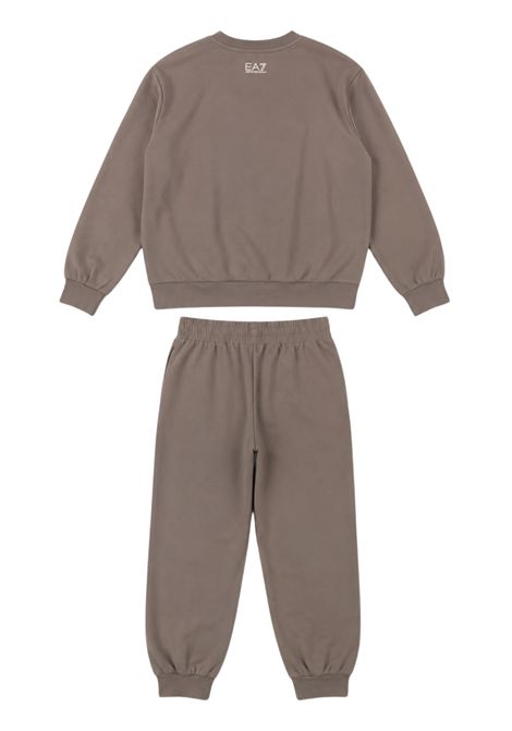 Completo bambina grigio in cotone EMPORIO ARMANI | 7G000282GRIGIO
